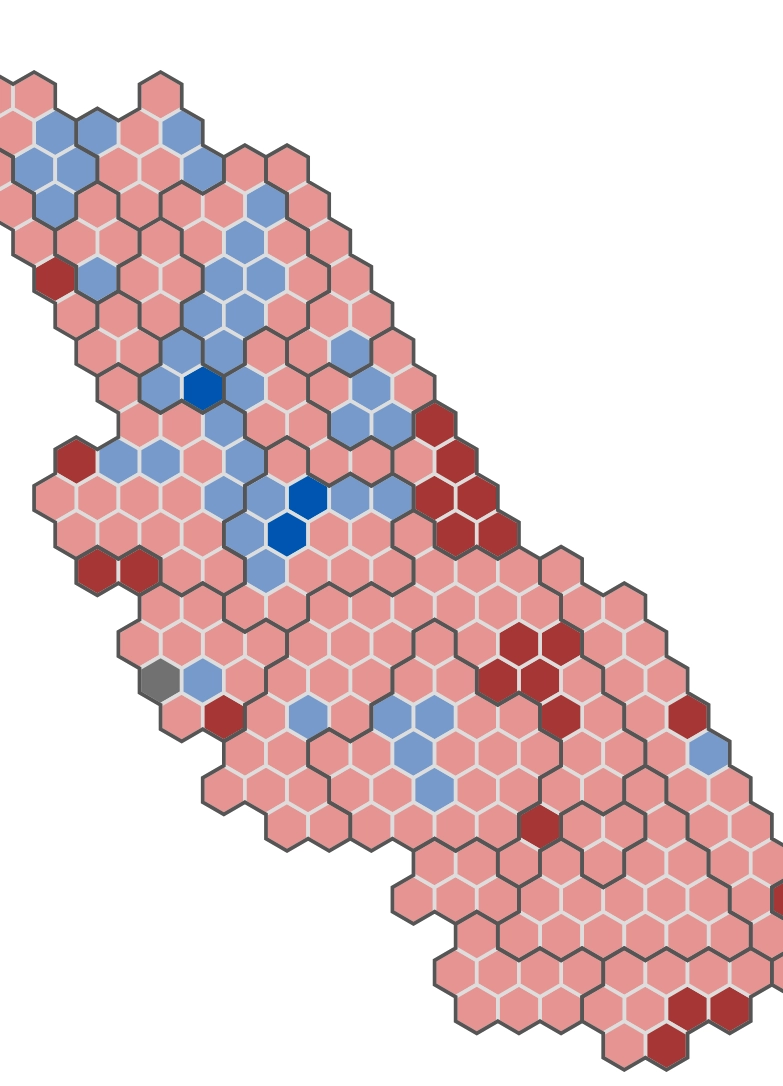 Cartograma 2024.